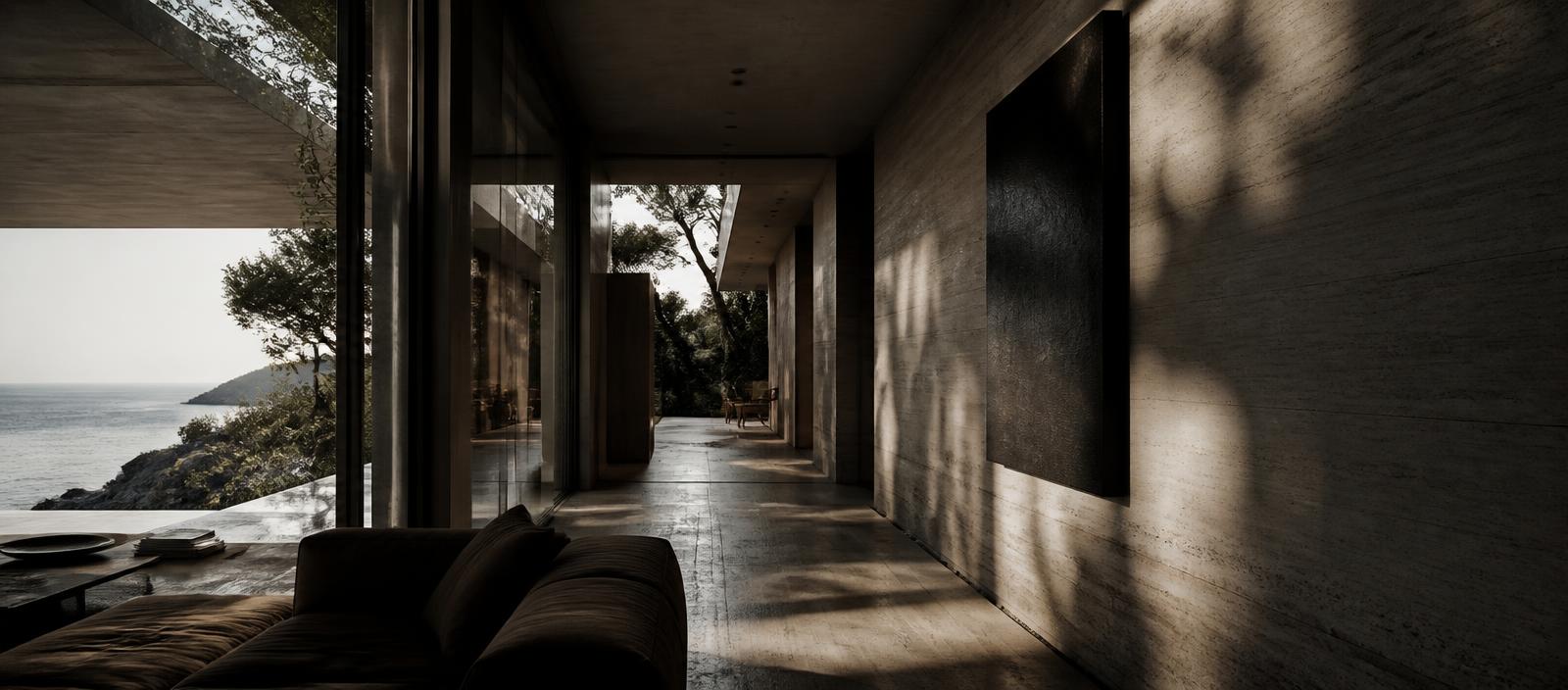 Meridian House, Coastal residence architectural concept